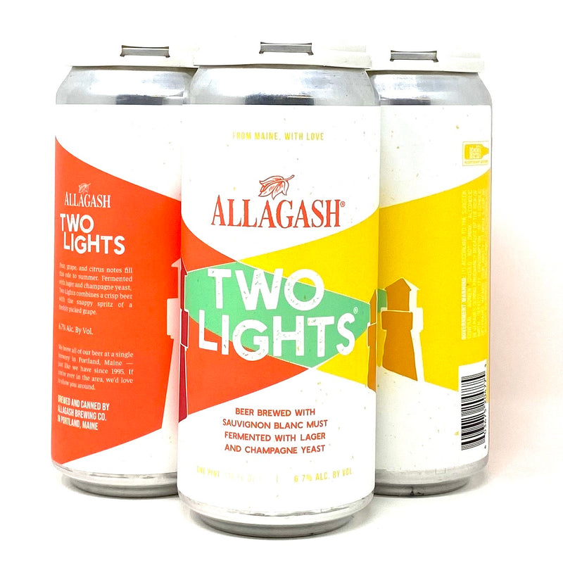 ALLAGASH BREWING TWO LIGHTS LAGER 16oz can